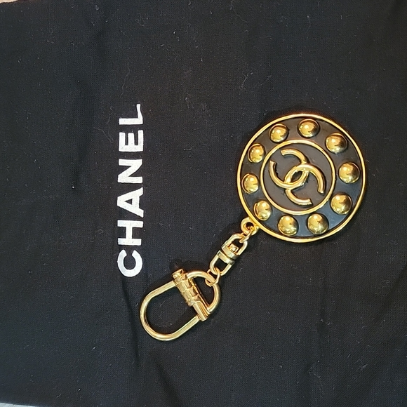 CHANEL Accessories Chanel Keychain Key Fob Purse Charm Authentic
